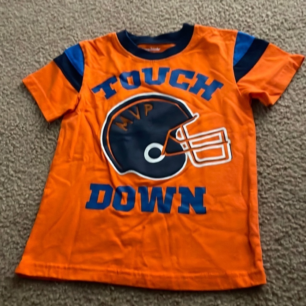 Little boys touchdown T shirt